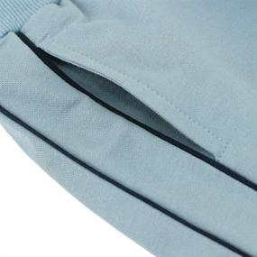 img 1 attached to 👖 KISBINI Big Boy's Cotton Elastic Sweatpants: Premium Sportswear for Children