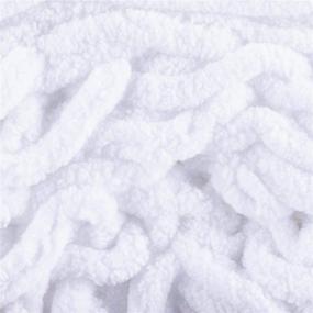 img 3 attached to 🛒 Shop now: Lion Brand Yarn I Wanna Make a Super Bulky Yarn, Snow (1 Cake)