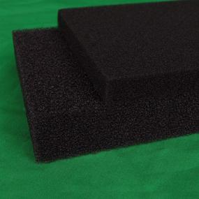 img 1 attached to Efficient Bio Sponge Filter Media Pad: Powkoo Filter Foam Sponges - Ideal for Aquarium, Fish Tanks, and Pond Canister Filters!