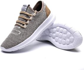 img 2 attached to KEEZMZ Lightweight Breathable Sneakers for Athletic Men's Shoes