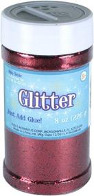 img 1 attached to 🎨 Sulyn 8 oz. Red Glitter Jar - Captivating Sparkle for Your Crafts