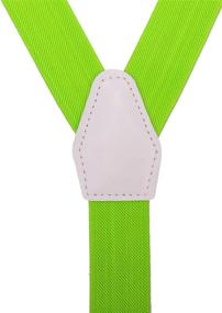 img 2 attached to CEAJOO Suspenders Adjustable Polka White Boys' Accessories