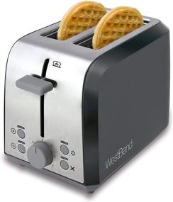 img 3 attached to 🍞 West Bend 78823 Silver 2 Slice Toaster: Extra Wide Slots, Bagel Settings, Ultimate Toast Lift, Removable Crumb Tray