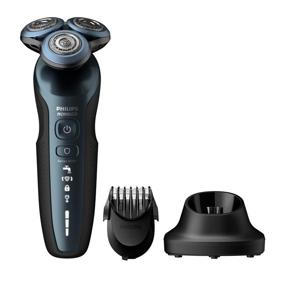 img 4 attached to 💈 Philips Norelco Shaver 6900, S6810/82, Series 6000, Black - The Ultimate Electric Shaver for a Perfect Shave