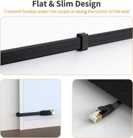 img 1 attached to 🔒 Shielded Ethernet CableCreation - Enhanced Network Category for Better Performance