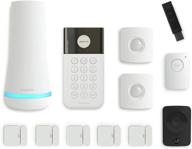 simplisafe 12 piece wireless home security system with hd camera - optional 24/7 professional monitoring - no contract - alexa and google assistant compatible logo