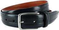 👔 trafalgar allister: exquisite embossed leather stitching men's belts and accessories logo