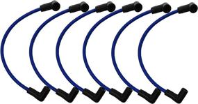 img 4 attached to CARBEX Marine Plug Wire Set for Johnson Evinrude 150 and 175 HP 6 Cyl - Enhanced SEO-Compatible Alternative to 18-8840 and 9-28090