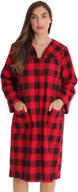 dreamcrest flannel housecoat sleepwear 9280 10195 l women's clothing and lingerie, sleep & lounge logo