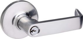 img 2 attached to 🚪 Brushed Chrome Trans Atlantic Entry Function Lever Trim Device - TACO ED-LHL500-US26D Series