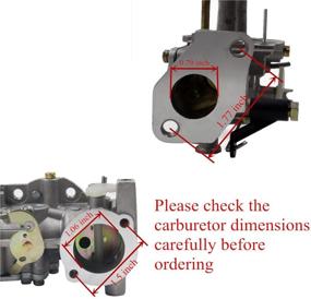 Carburetor With Carb Gasket Kit For Briggs & Stratton 498298 Replace 692784  495951 495426 Briggs & Stratton Carburetor