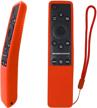 bn59-01312a smart voice tv remote with silicone cover replacement for samsung qled 8k 4k tv qn75q60raf qn7sq70r qn75q60rafxa qn75q900rbf qn82q70raf qn82q70rafxza qn82q6dt qn85q70raf qn98q900rbf logo