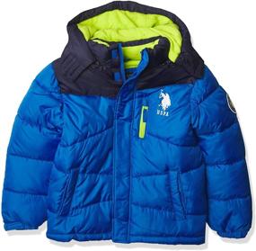 img 4 attached to U S Polo Assn Puffer 35 Boys' Clothing in Jackets & Coats