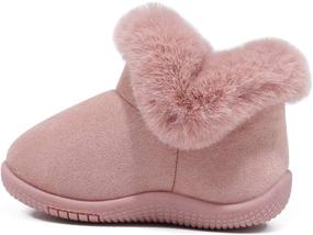 img 3 attached to 👞 Winter Boot Winter Sneaker: Cozy and Stylish for Toddler/Little Kid Boys and Girls