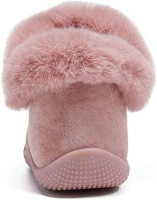 img 1 attached to 👞 Winter Boot Winter Sneaker: Cozy and Stylish for Toddler/Little Kid Boys and Girls