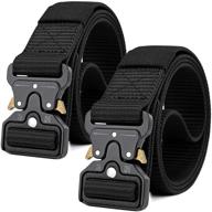 🔒 mozeto quick release tactical belts: heavy-duty men's accessories for military & more logo