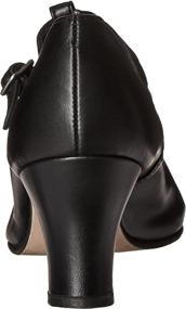 img 2 attached to 👠 Stylish and Comfortable: Capezio Women's Jr. Footlight T-Strap Dance Shoe - A Must-Have for Dancers