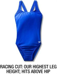 img 1 attached to Speedo Girls Superpro Swimsuit Nautical