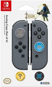img 3 attached to 🎮 HORI Nintendo Switch Analog Caps - Legend of Zelda Edition (Set of 4) Officially Licensed By Nintendo - Nintendo Switch