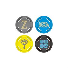 img 1 attached to 🎮 HORI Nintendo Switch Analog Caps - Legend of Zelda Edition (Set of 4) Officially Licensed By Nintendo - Nintendo Switch