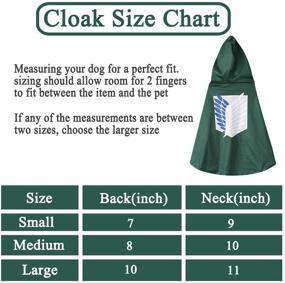 img 3 attached to 🐱 Impoosy Cat Costume: Hilarious Pet Cloak for Small Dogs and Cats, Perfect for Cosplay and Funny Outfits