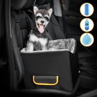 🐶 unicitii lookout pet car booster seat for small dogs: comfortable and safe ride for dogs up to 25lbs logo