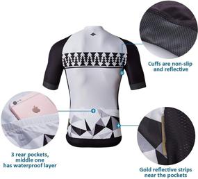 img 1 attached to Santic Cycling Mountain Bicycle Pockets Sports & Fitness for Cycling