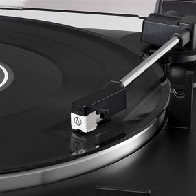 img 1 attached to Audio-Technica AT-LP60X-BK: Hi-Fi Stereo Turntable with Automatic Belt-Drive and Anti-Resonance Technology
