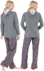img 3 attached to 🌙 Cozy and Comfortable: PajamaGram Womens Soft Cotton Pajamas - Perfect Winter Attire for Women