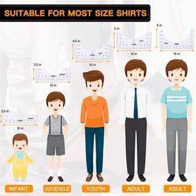 img 2 attached to 👕 Accurate Tshirt Ruler Guide: Vinyl Alignment Tool - 10 PCS