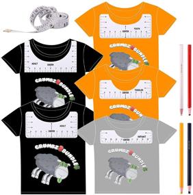 img 4 attached to 👕 Accurate Tshirt Ruler Guide: Vinyl Alignment Tool - 10 PCS