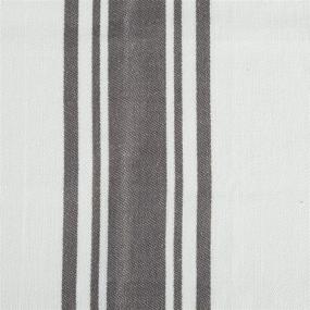 img 3 attached to 🍽️ DII Everyday Chef Stripe Dishtowel Set in Gray - 18x28, 3 Piece Collection