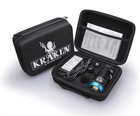 img 4 attached to Kraken Hydra 3500S+ WSRU: High-performance Underwater Video Light with Flood, Spot Lumens, and Strobe Capabilities