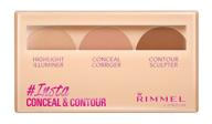 💁 rimmel insta flawless conceal and contour palette, medium - 0.25oz logo