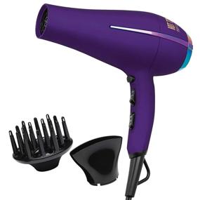 img 4 attached to Hot Tools Professional Rainbow Ionic Hair Dryer: Fast & Stylish 1875W for Perfect Hair Drying, 1 ct.