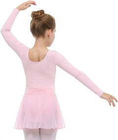 img 2 attached to 🩰 STELLE Girls Ballet Leotard Combo: Short Sleeve, with Dance Skirt and Dance Tight