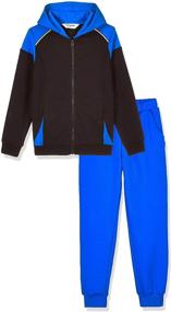 img 2 attached to Kid Nation Sport Hooded Jacket Boys' Clothing for Suits & Sport Coats