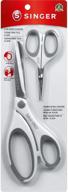 🧵 singer 07175 sewing and detail scissors set with ergonomic comfort grip logo