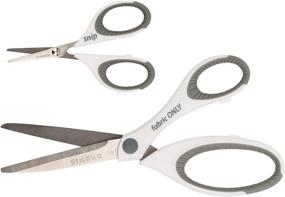 img 1 attached to 🧵 SINGER 07175 Sewing and Detail Scissors Set with Ergonomic Comfort Grip