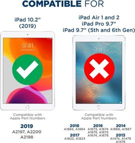 img 3 attached to 💎 Premium Tech Armor Ballistic Glass Screen Protector for New Apple iPad 10.2 Inch (2021/2020/2019) - Tempered Glass, 1 Pack