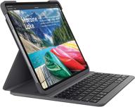 💻 logitech slim folio pro: ultimate keyboard case for ipad pro 11-inch with backlit bluetooth keyboard логотип