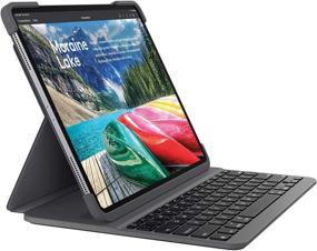 img 4 attached to 💻 Logitech Slim Folio PRO: Ultimate Keyboard Case for iPad Pro 11-inch with Backlit Bluetooth Keyboard