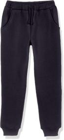 img 1 attached to 👖 Heather Boys' Sherpa Swatapant: A Stylish and Comfortable Casual Clothing in Pants for Kids