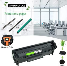 img 2 attached to GREENCYCLE C104 CRG 104 CRG104 FX9 FX10 Black Toner Cartridge: Canon Compatible Replacement for FAXPHONE L90 L120 imageCLASS D420 D480 Printer - 1 Pack