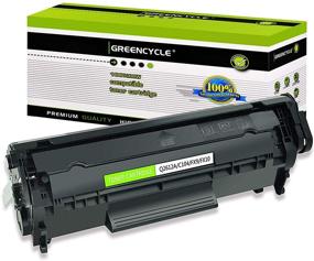 img 4 attached to GREENCYCLE C104 CRG 104 CRG104 FX9 FX10 Black Toner Cartridge: Canon Compatible Replacement for FAXPHONE L90 L120 imageCLASS D420 D480 Printer - 1 Pack