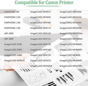 img 3 attached to GREENCYCLE C104 CRG 104 CRG104 FX9 FX10 Black Toner Cartridge: Canon Compatible Replacement for FAXPHONE L90 L120 imageCLASS D420 D480 Printer - 1 Pack