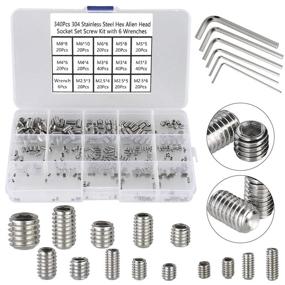 img 4 attached to 🔧 HanTof Stainless Steel Wrench Set with Cup Point Assortment