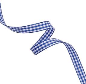 img 3 attached to VIVIQUEN Gingham Checkered Polyester Decoration