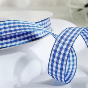 img 1 attached to VIVIQUEN Gingham Checkered Polyester Decoration