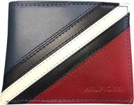 💼 stylish and functional: tommy hilfiger passcase bifold wallet – streamlined elegance for your essentials logo